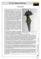 Vorschau - Arbeitsblätter - Die Völkerwanderung | Geschichte Politik Klasse 8-9 | Migration | Goten Franken Vandalen Langobarden Burgunder | Arbeitsblätter Kopiervorlagen mit Lösungen - Seite 3