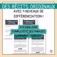 Aperçu - Texte - Lecture et écriture : Le secret de la cape rouge - Page 1