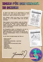 Vorschau - Arbeitsblätter - Sommer Knobelaufgaben Kindergarten und Erste Klasse - Seite 1