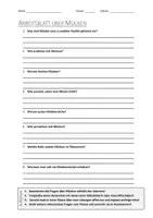 Vorschau - Arbeitsblätter - AB mit Fragen zum Thema "Mücken" + Lösungsblatt + Infografik - Deckblatt