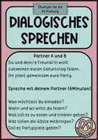 Vorschau - Arbeitsblätter - Übungen A2 Prüfung DaZ/DaF monologisches/dialogisches Sprechen - Seite 3