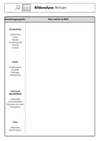 Vorschau - Merkblätter - Formulierungshilfen Bildanalyse - Seite 3