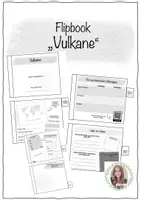 Vorschau - Unterrichtsreihen - Geografie - Flipbook Vulkane (Kl. 5-8) - Deckblatt