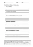 Vorschau - Arbeitsblätter - Lernposter + AB mit Fragen zum Thema "Mühlen" + Lösungsblatt + Infografik - Seite 1