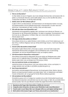 Vorschau - Arbeitsblätter - AB mit Fragen zum Thema "Murmeltiere" + Lösungsblatt + Infografik - Seite 2