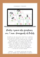 Aperçu - Apprentissages en autonomie - Cartes à pince des questions oui / non : transports et habits - Page de couverture