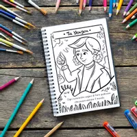 anteprima - Materiale per pittura e bricolage - Coloring Page, Florence Nightingale e Tu Youyou - Pagina 2