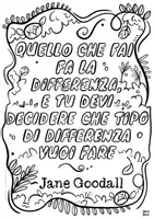 anteprima - Materiale per pittura e bricolage - Pagine da Colorare con Frasi e Messaggi di Consapevolezza Ambientale - Pagina 3