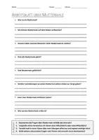 Vorschau - Arbeitsblätter - AB mit Fragen zum Thema "Muttermal" + Lösungsblatt - Deckblatt