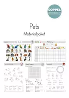 Vorschau - Arbeitsblätter - Pets & Animal Body Parts - Materialpaket - Deckblatt