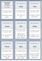 Vorschau - Spiele - Ich habe - wer hat - Nomen - Seite 2