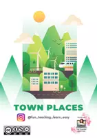 Vista previa - Hojas de trabajo - Pack City places - Portada
