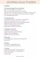 Vorschau - Arbeitsblätter - 0. Elternabend - Gesprächsleitfaden & Materialliste - Seite 3