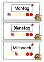 Vorschau - Präsentationen/Tafelbilder - Klassenkalender - Wochentage, Monate, Jahreszeiten, Wetter - Seite 3