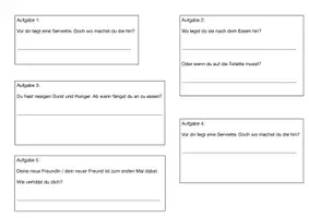 Vorschau - Arbeitsblätter - Esskultur in Deutschland - AES / Hauswirtschaft - Seite 1