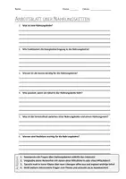 Vorschau - Arbeitsblätter - Lernposter + AB mit Fragen zum Thema "Nahrungskette" + Lösungsblatt + Infografik - Seite 1