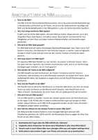 Vorschau - Arbeitsblätter - AB mit Fragen zum Thema "NBA" + Lösungsblatt - Seite 1