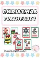 Vista previa - Juegos / Gamificación - CHRISTMAS FLASHCARDS - Portada