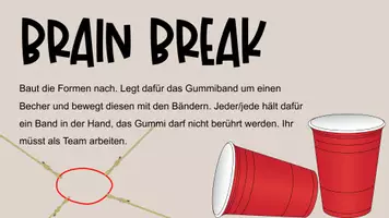 Vorschau - Mal- und Bastelvorlagen - Brain Breaks für den Unterricht (kurze Gehirnpausen) - Seite 1