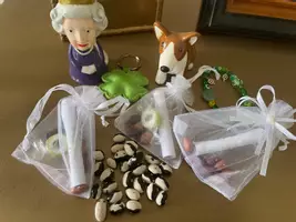 Vorschau - Mal- und Bastelvorlagen - Schulabschluss Geschenk - Die Geschichte der Glücksbohnen - Deckblatt