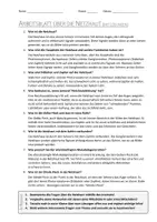 Vorschau - Arbeitsblätter - AB mit Fragen zum Thema "Netzhaut" + Lösungsblatt + Infografik - Seite 2