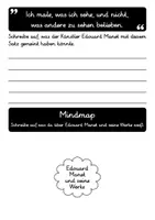 Vorschau - Arbeitsblätter - Édouard Manet Sparpaket - Steckbrief, Lückentext & Zitat - Seite 3