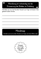 Vorschau - Arbeitsblätter - Vincent van Gogh Sparpaket - Steckbrief, Lückentext & Zitat - Seite 3