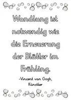 Vorschau - Arbeitsblätter - Vincent van Gogh Sparpaket - Steckbrief, Lückentext & Zitat - Seite 2