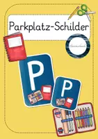 Vorschau - Poster - Parkplatz-Schilder für die Materialien - Deckblatt