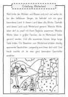 Vorschau - Arbeitsblätter - Sommerheft - Deutsch (3. Klasse) - Abenteuer im Wörterland - Seite 2
