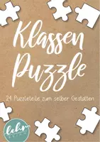 Vorschau - Mal- und Bastelvorlagen - Klassenpuzzle 24 Teile zum selber Gestalten - Deckblatt