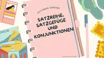 Vorschau - Arbeitsblätter - Stationsarbeit Satzreihe, Satzgefüge, Konjunktionen Kl. 7 - Seite 1