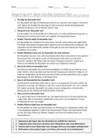 Vorschau - Arbeitsblätter - AB mit Fragen zum Thema "Neusiedler See" + Lösungsblatt - Seite 1