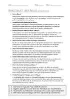 Vorschau - Arbeitsblätter - AB mit Fragen zum Thema "Neuss" + Lösungsblatt - Seite 1