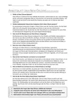 Vorschau - Arbeitsblätter - AB mit Fragen zum Thema "New Orleans" + Lösungsblatt + Infografik - Seite 2