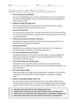 Vorschau - Arbeitsblätter - Lernposter + AB mit Fragen zum Thema "New York" + Lösungsblatt + Infografik - Seite 3