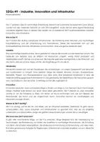Vorschau - Arbeitsblätter - SDGs #9 - Industrie, Innovation und Infrastruktur (Infotext und Übungen) - Seite 1