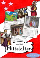 Vorschau - Arbeitsblätter - Leserätsel Ritter - Deckblatt