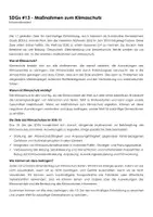 Vorschau - Arbeitsblätter - SDGs #13 - Maßnahmen zum Klimaschutz (Infotext und Übungen) - Deckblatt