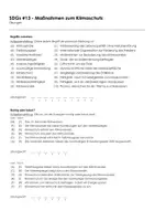 Vorschau - Arbeitsblätter - SDGs #13 - Maßnahmen zum Klimaschutz (Infotext und Übungen) - Seite 1