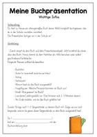 Vorschau - Arbeitsblätter - Heft zur Buchpräsentation für alle Klassenstufen - Seite 3