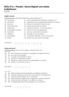 Vorschau - Arbeitsblätter - SDGs #16 - Frieden, Gerechtigkeit und starke Institutionen (Infotext und Übungen) - Seite 1