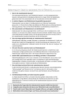 Vorschau - Arbeitsblätter - AB mit Fragen zum Thema "Niederdeutsche Sprache" + Lösungsblatt + Mindmap + Infografik - Seite 3