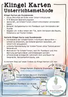 Vorschau - Arbeitsblätter - Feedback / Reflexion des Unterrichts (fachübergreifend) Klingel Karten FrauCuppaTea - Seite 2