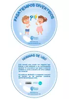 Vista previa - Tarjetas / Manipulativos - Pack pasatiempos divertidos 1 y 2 - página 1