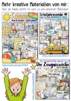 Vorschau - Mal- und Bastelvorlagen - Sommer Kreativprojekt - 10 Schreib- / Malvorlagen - Seite 1