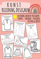 Vorschau - Arbeitsblätter - Kleidung und Mode kreativ designen / gestalten (Kunst / Vertretung) - Deckblatt