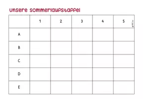 Vorschau - Arbeitsblätter - Laufstaffel : Sommer (Kl. 1 - 4) - Seite 2