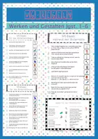 Vorschau - Poster - Regeln für den Unterricht, u.a. für Werken und Gestalten - Deckblatt