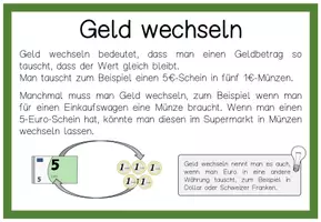 Vorschau - Fördermaterial/Inklusion - Tafelmaterial Unser Geld: Sachinhalte - Seite 2